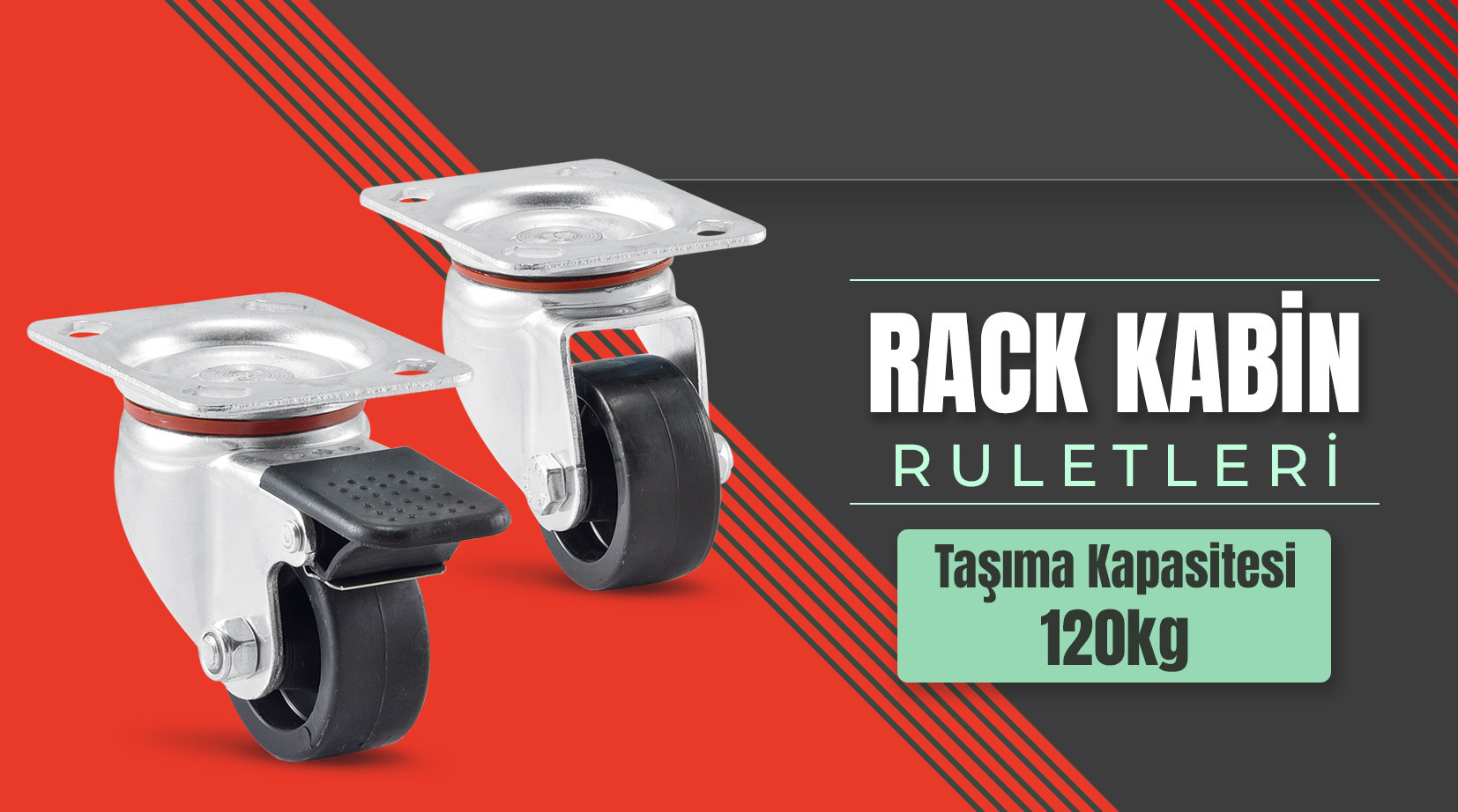 RACK KABİN RULETLERİ